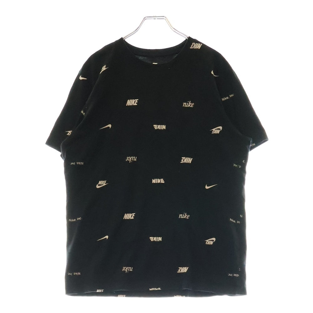 NIKE(ナイキ) NSW CLUB 総柄半袖Tシャツ ブラック FD1280-010