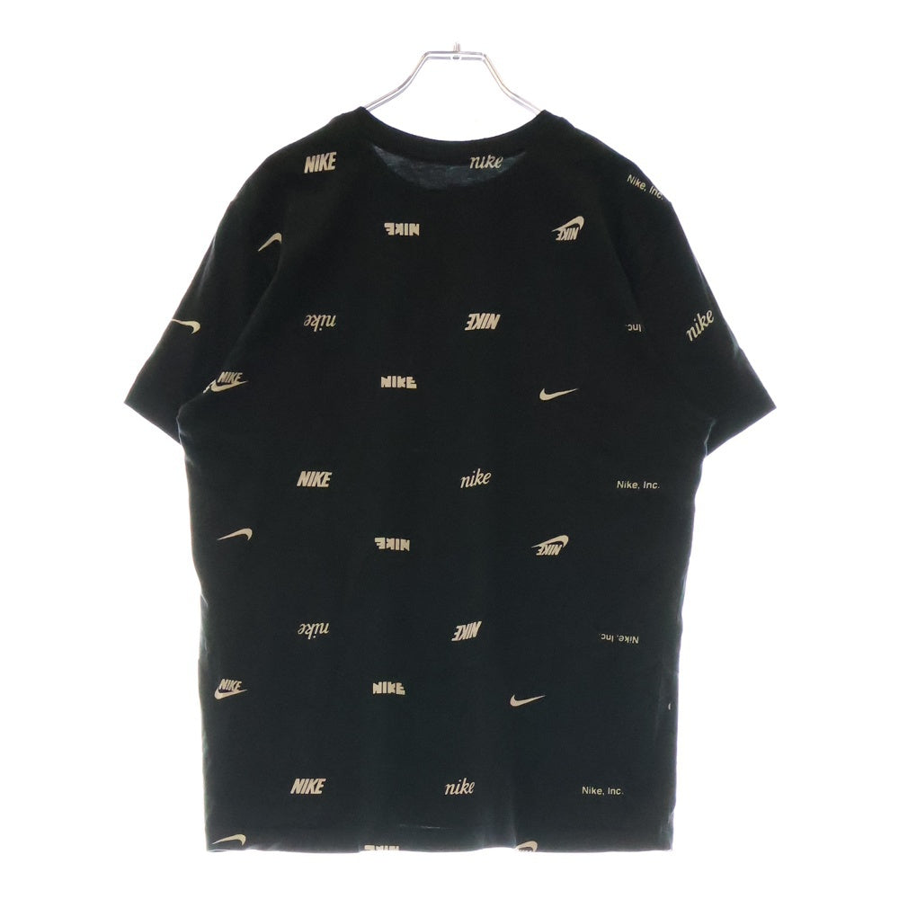 NIKE(ナイキ) NSW CLUB 総柄半袖Tシャツ ブラック FD1280-010