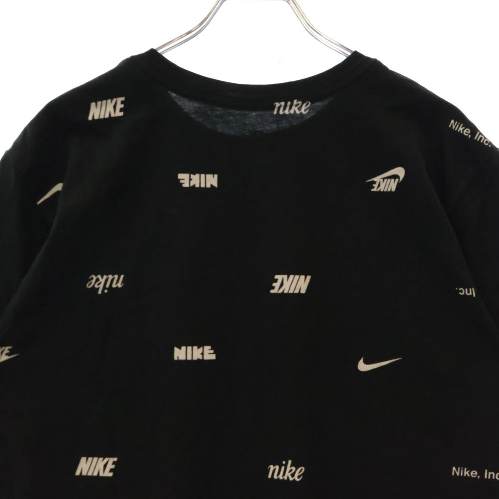 NIKE(ナイキ) NSW CLUB 総柄半袖Tシャツ ブラック FD1280-010