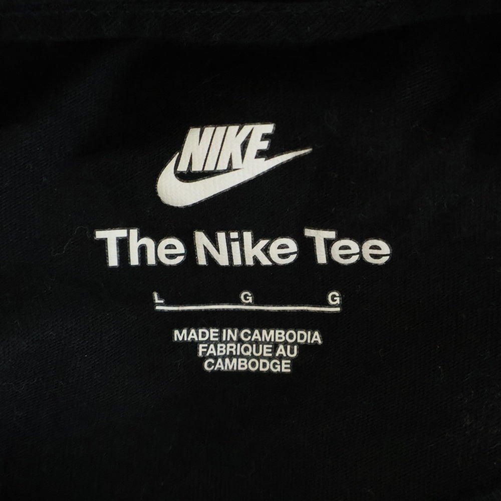 NIKE(ナイキ) NSW CLUB 総柄半袖Tシャツ ブラック FD1280-010