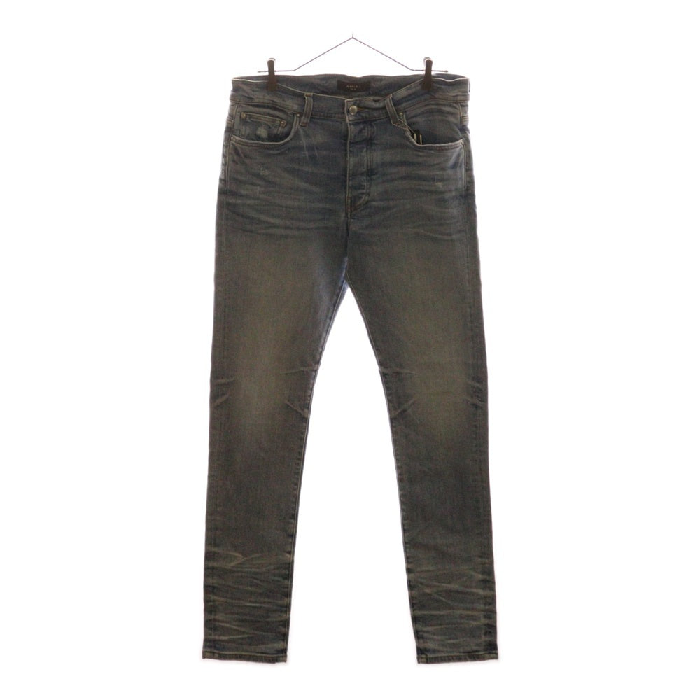 AMIRI(アミリ) STACK JEAN ダメージ加工 デニムスキニーパンツ インディゴ PS24MDS001
