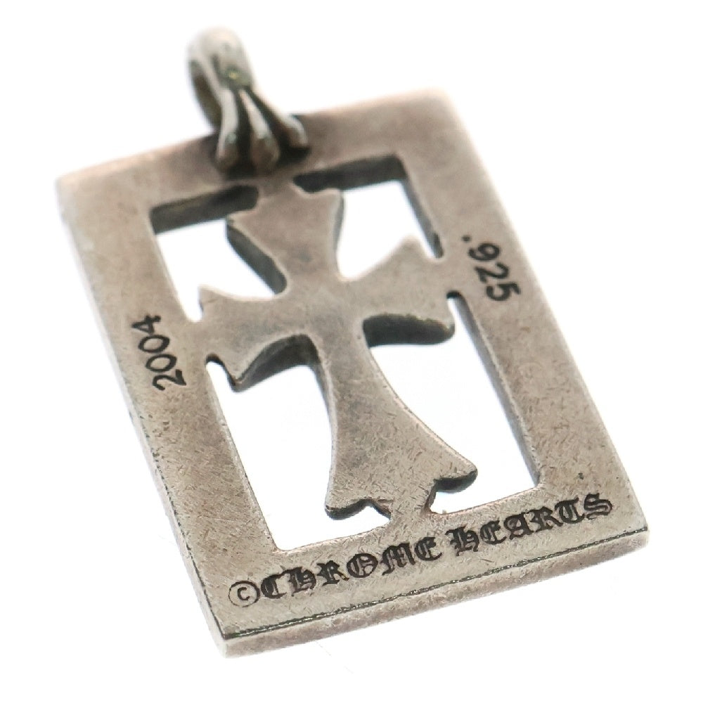 CHROME HEARTS(クロムハーツ) FRMD OPN BBYFAT フレームドオープンベイビーファット ペンダントトップ シルバー BCA274