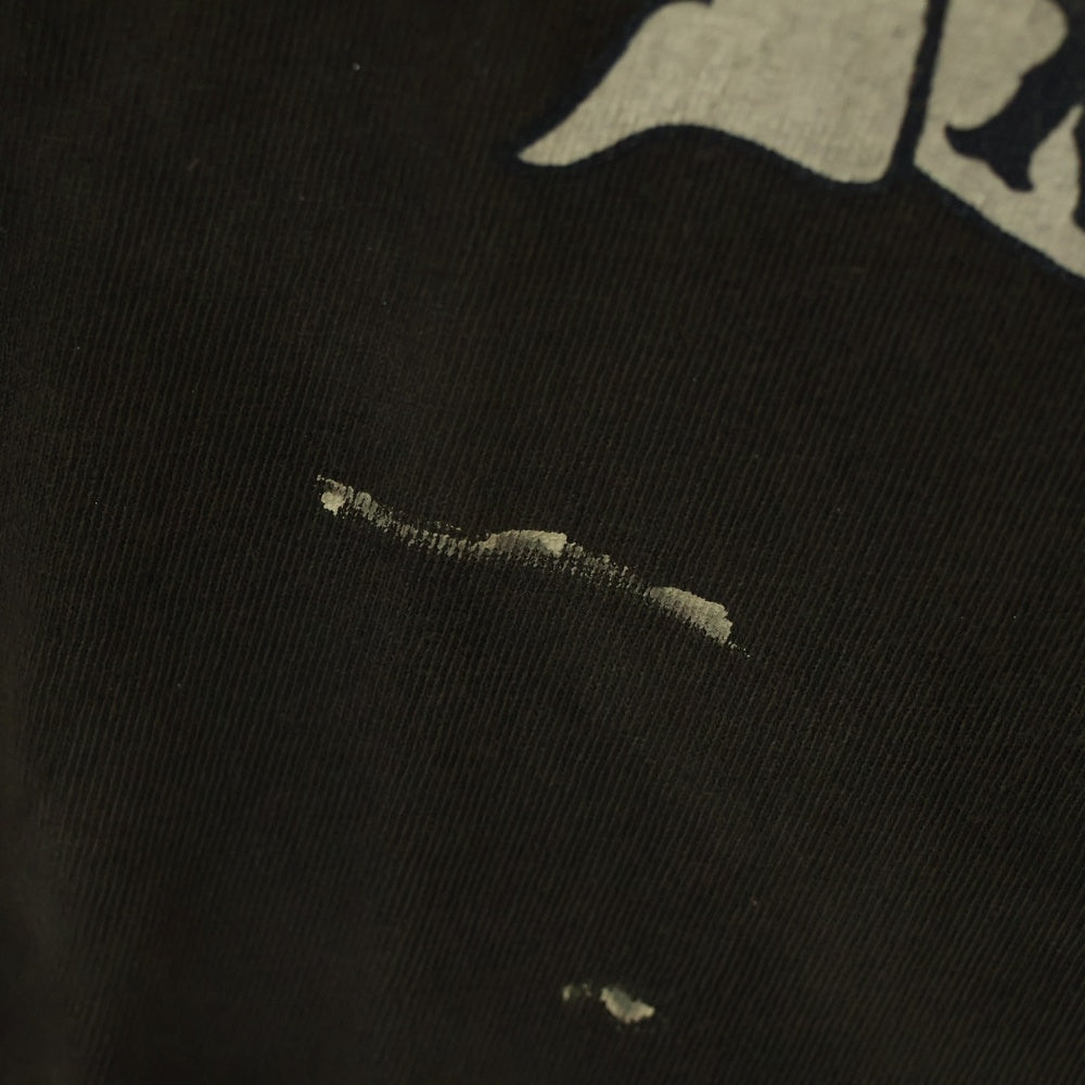 SAINT MICHAEL(セントマイケル) 25SS ×NEIGHBORHOOD SS TEE PRAY ネイバーフッド ダメージ加工半袖Tシャツ グレー SM-HR8-0000-C68