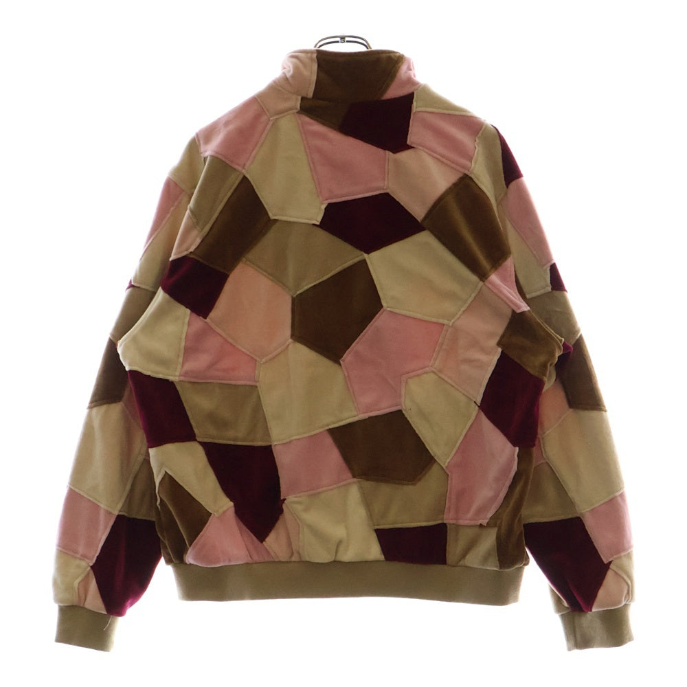 SUPREME(シュプリーム) 25SS Patchwork Velour Track Jacket パッチワーク ベロアトラックジャケット マルチ