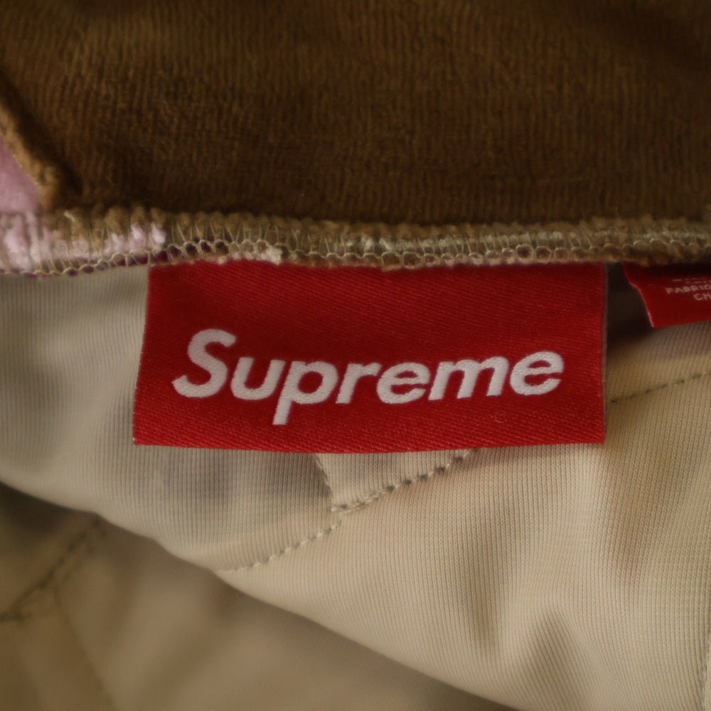 SUPREME(シュプリーム) 25SS Patchwork Velour Track Jacket パッチワーク ベロアトラックジャケット マルチ