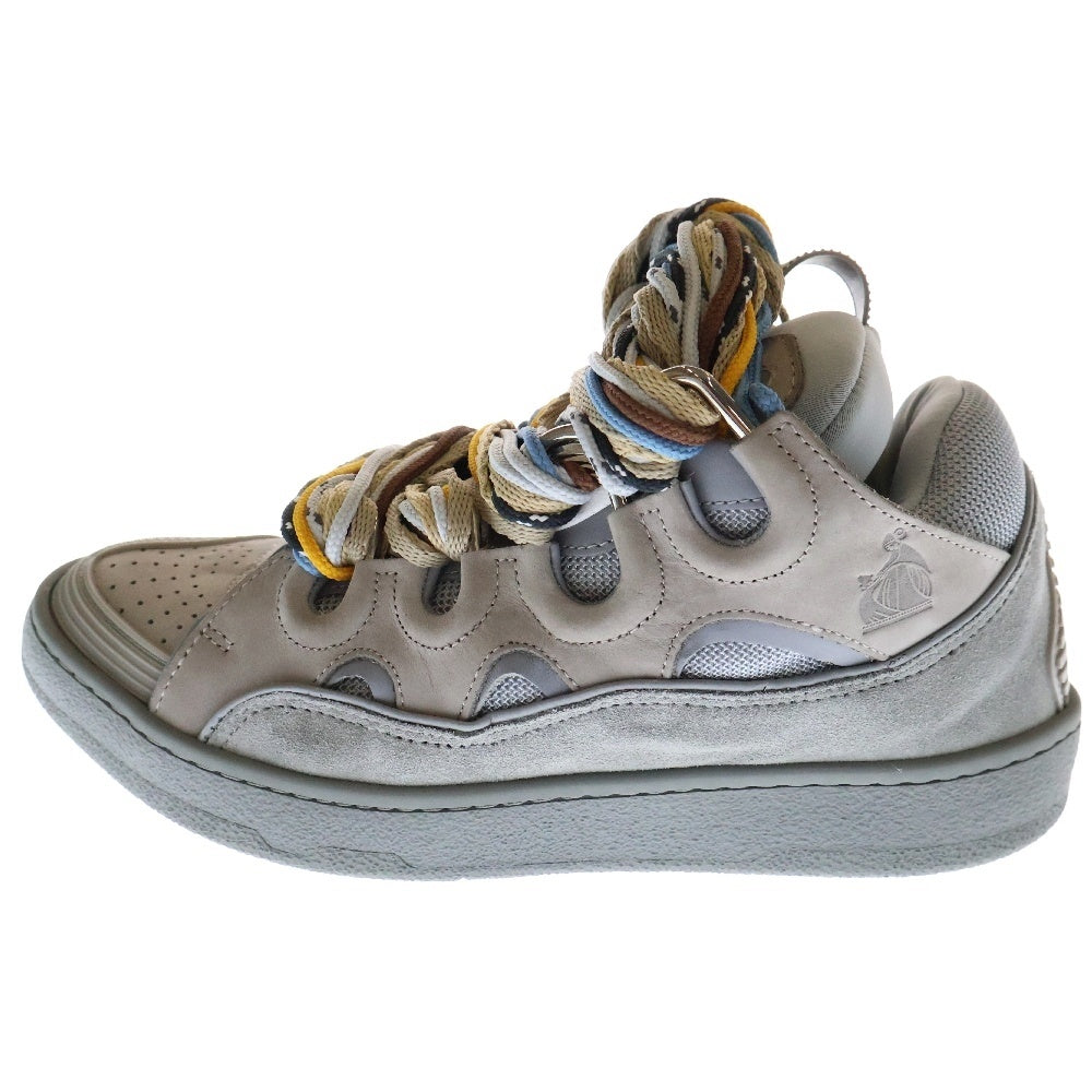 LANVIN(ランバン) Curb Sneakers カーブスニーカー ローカットシューズ グレー FM-FKRK11-DRAL-H22