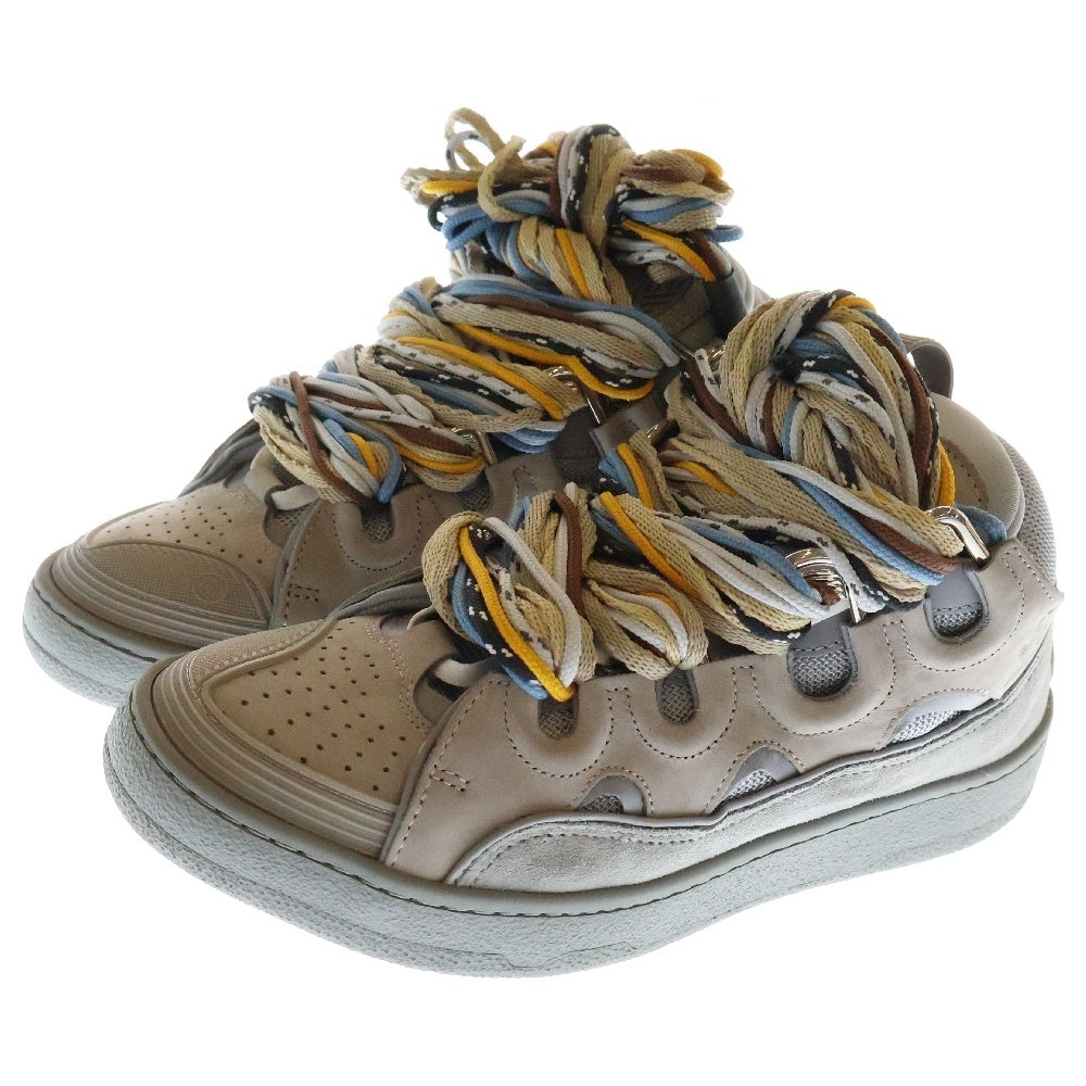 LANVIN(ランバン) Curb Sneakers カーブスニーカー ローカットシューズ グレー FM-FKRK11-DRAL-H22