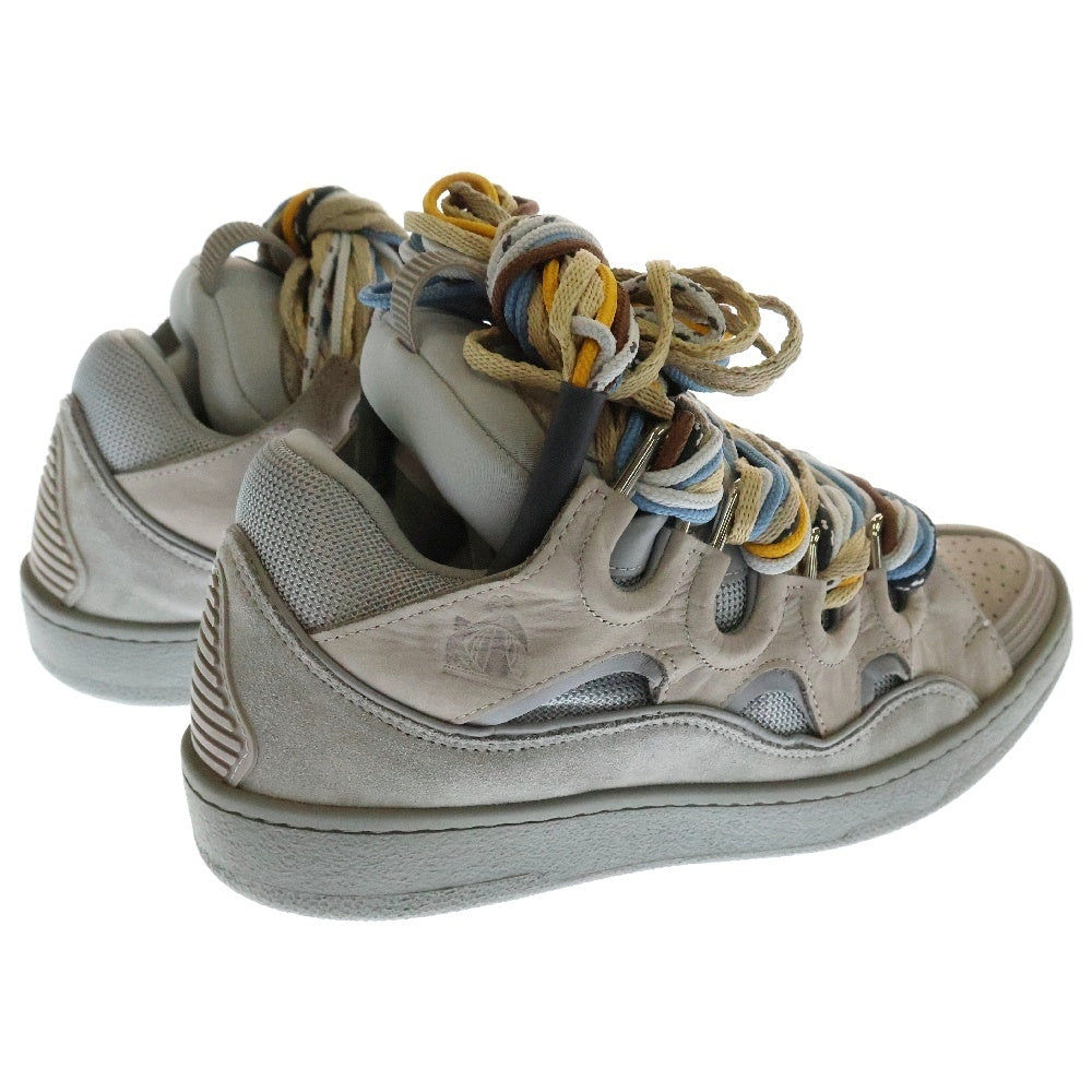 LANVIN(ランバン) Curb Sneakers カーブスニーカー ローカットシューズ グレー FM-FKRK11-DRAL-H22