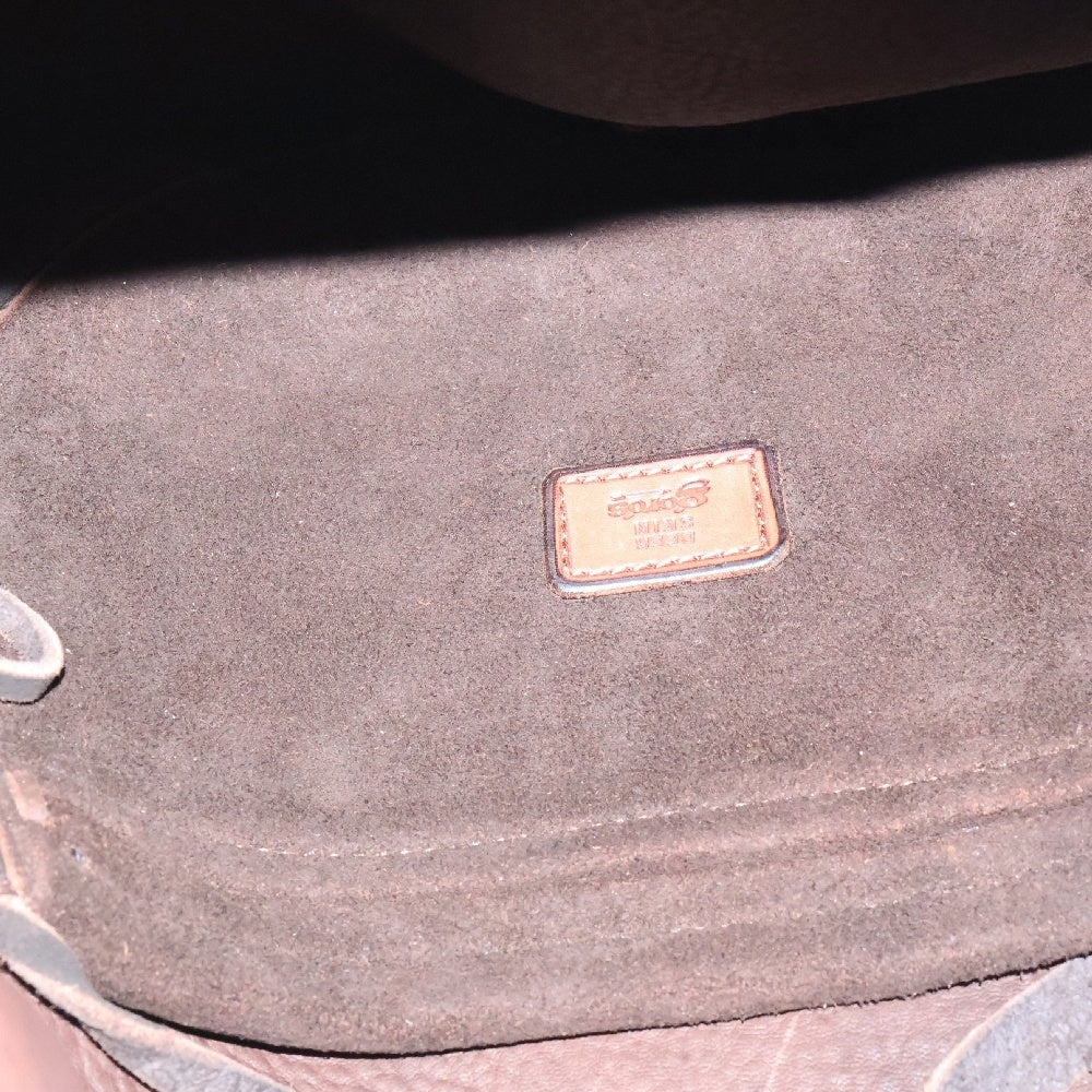 goro's(ゴローズ) Deer Skin Bag ディアスキンバッグ ポーチ付 ショルダーバッグ ブラウン