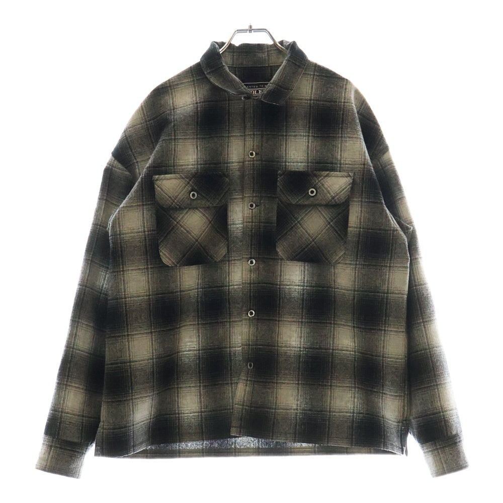 PENDLETON(ペンドルトン) チェック柄 フランネルシャツ 長袖シャツ ブラック 3475-3213