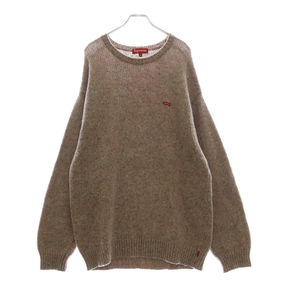 SUPREME(シュプリーム) 22AW small box speckle sweter スモールボックスロゴ スぺクル クルーネックセーター ニット マルチ