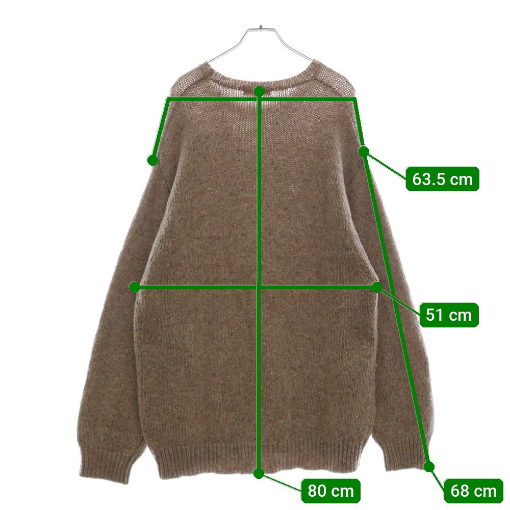 SUPREME(シュプリーム) 22AW small box speckle sweter スモールボックスロゴ スぺクル クルーネックセーター ニット マルチ