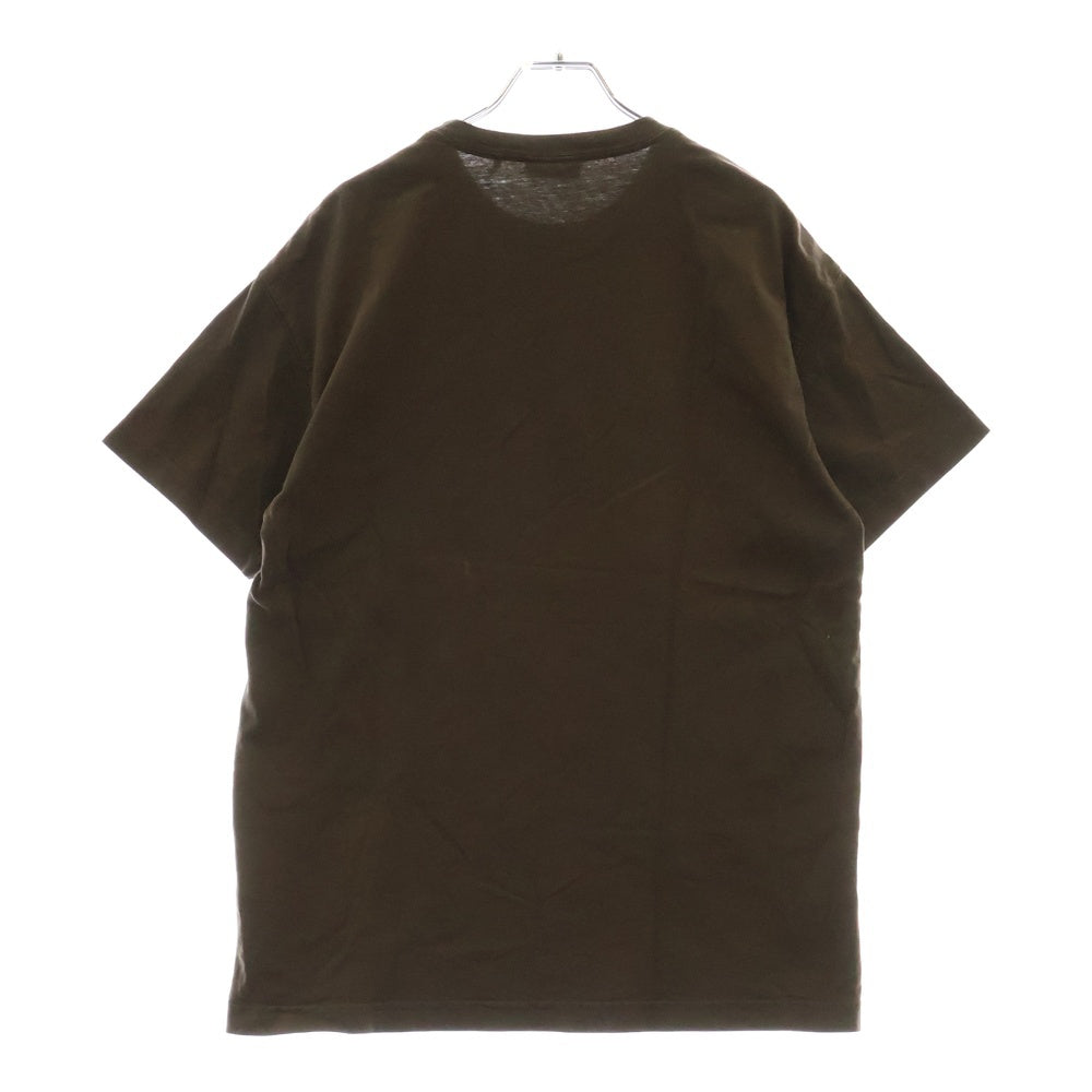 KITH(キス) フロントロゴ 半袖Tシャツ カットソー ブラウン