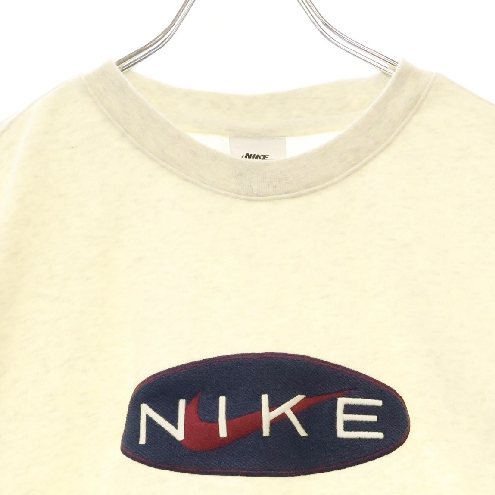 NIKE(ナイキ) NIKE AS M NSW CRW FT NCPS OATMEAL HEATHER クルーネックスウェットトレーナー アイボリー FZ4729-141