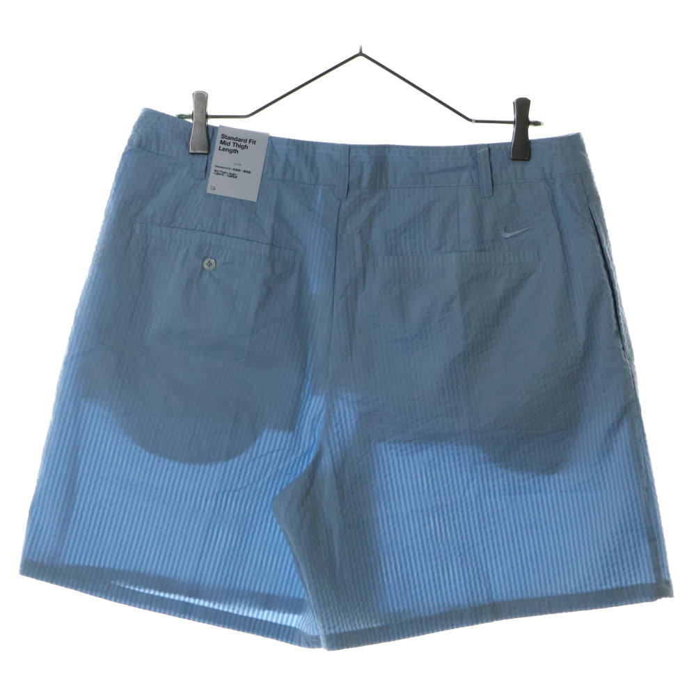 NIKE(ナイキ) LIFE SEERSUCKER シアサッカーストライプハーフパンツ ショーツ ブルー HF6364-440