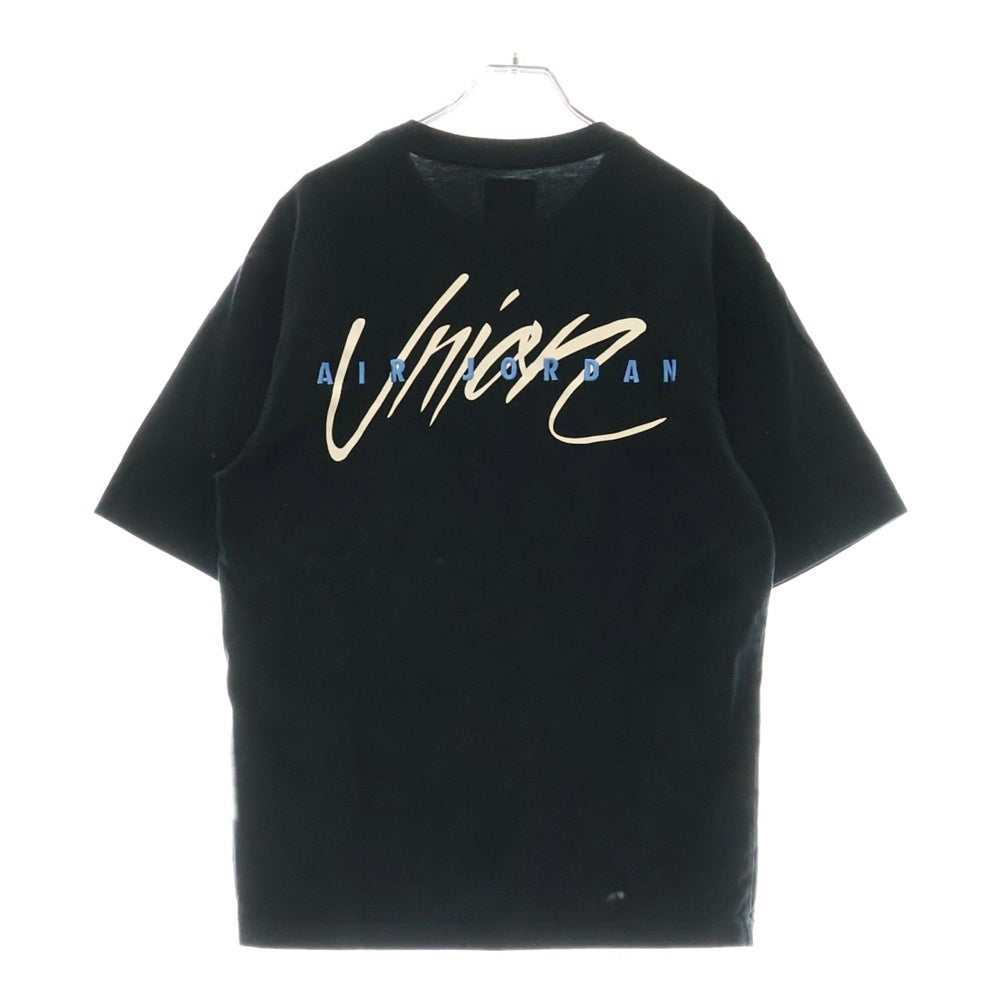 NIKE(ナイキ) Air Jordan Union Reverse Dunk T-Shirt エアジョーダン ユニオン 半袖Tシャツ ブラック CZ1457-010