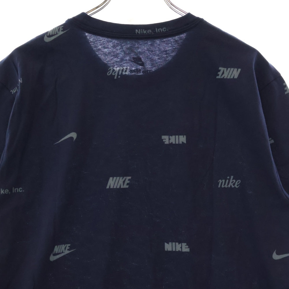 NIKE(ナイキ) NSW CLUB+ 総柄半袖Tシャツ ネイビー FD1280-410