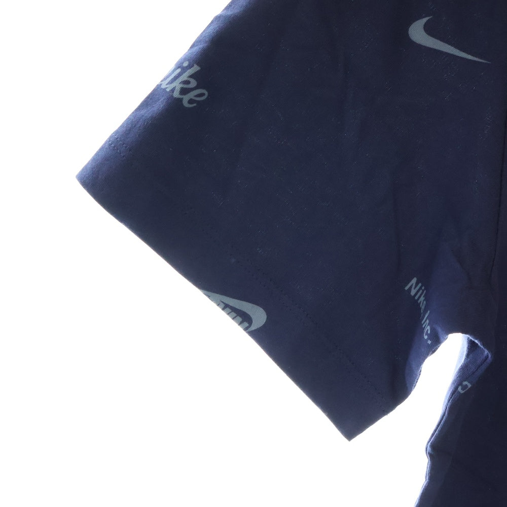 NIKE(ナイキ) NSW CLUB+ 総柄半袖Tシャツ ネイビー FD1280-410
