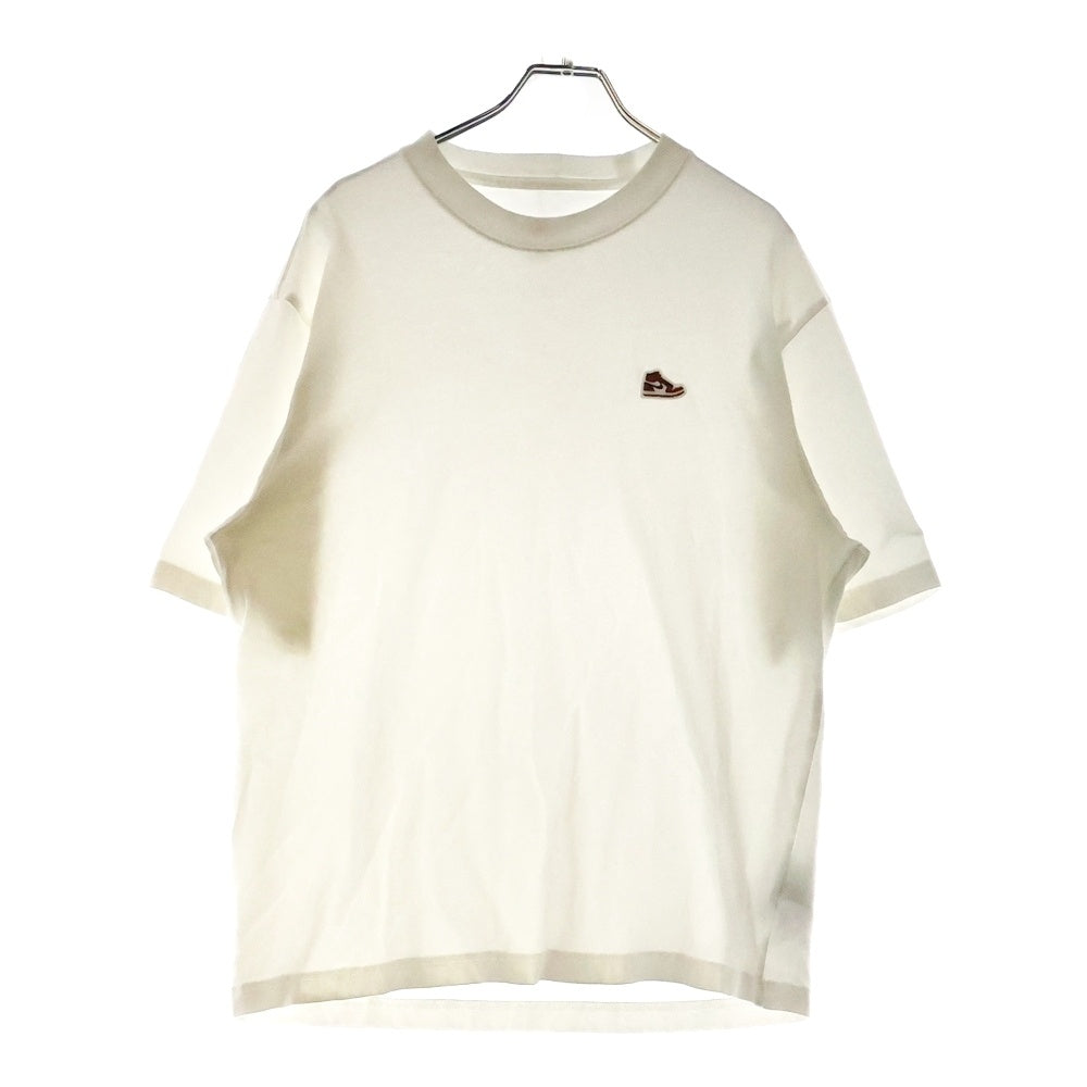 NIKE(ナイキ) JORDAN BRAND AS M J BRAND SNKR PTCH SS CREW ジョーダンブランド スニーカーパッチ半袖Tシャツ ホワイト FN5983-100