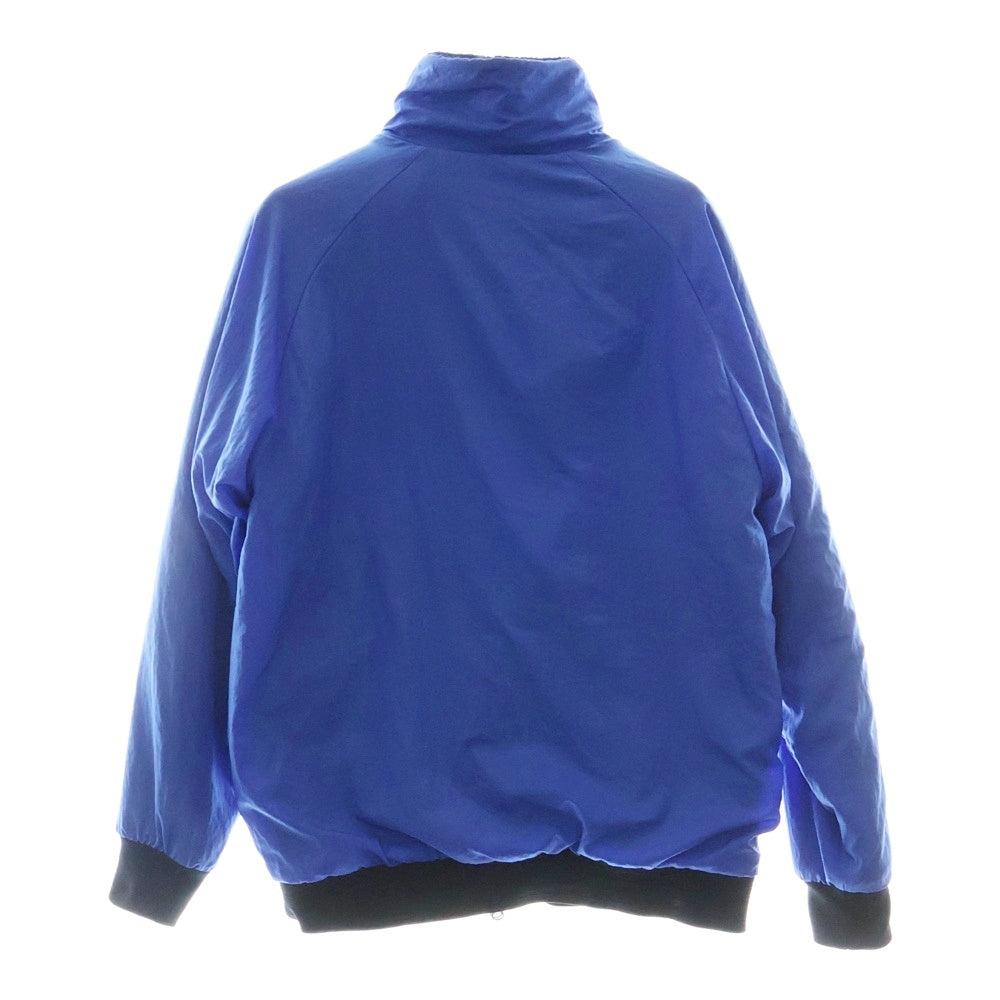 NIKE(ナイキ) AS M NSW VW SWSH FULL ZIP JKT ロゴ刺繍 リバーシブルナイロンジャケット フリースボアジャケット ブラック/ブルー BQ6546-009