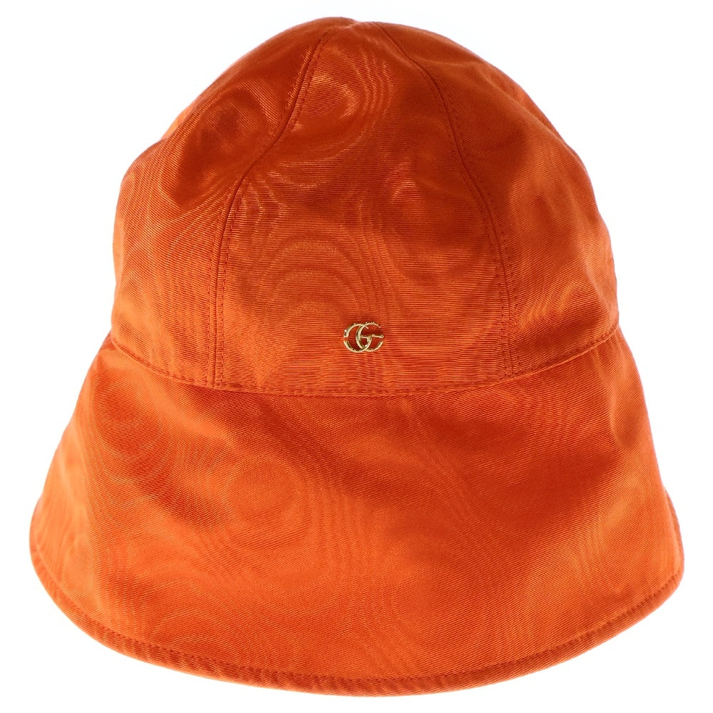 GUCCI(グッチ) Chain Bucket Hat チェーンバケットハット 帽子 オレンジ 729128 3HAPM