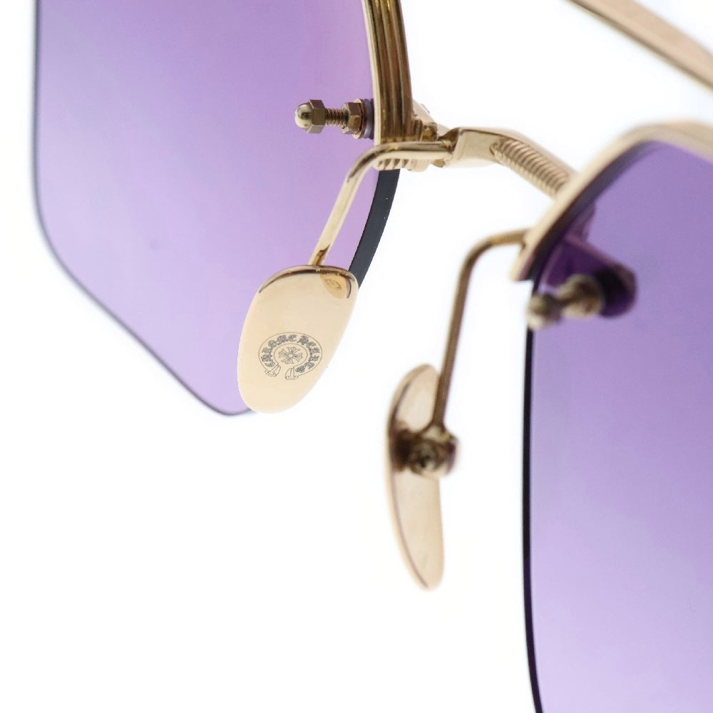 CHROME HEARTS(クロムハーツ) FLUID フィリグリーモチーフダブルブリッジサングラス 眼鏡 アイウェア ゴールド