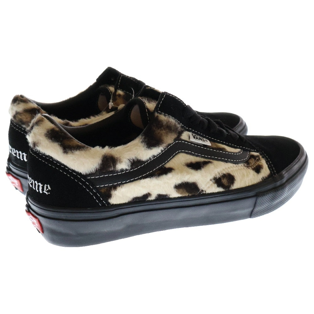 SUPREME(シュプリーム) 23AW ×VANS Leopard Old Skool ヴァンズ レオパード オールドスクール ローカットスニーカー ブラウン