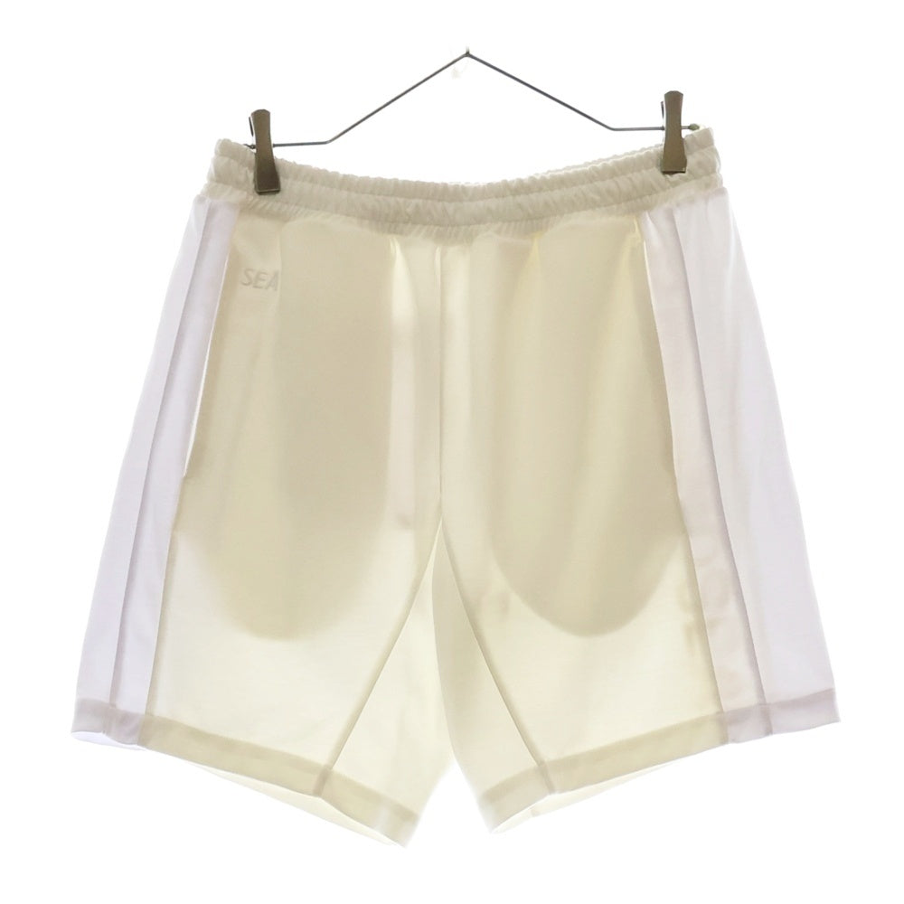 WIND AND SEA(ウィンダンシー) JERSEY SHORTS ジャージー ショーツ ハーフパンツ ホワイト WDS-JER-04
