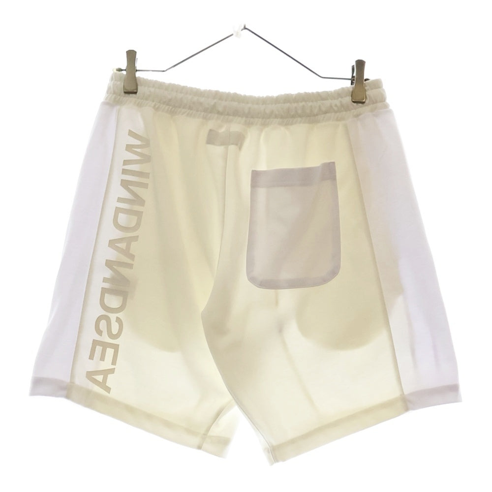 WIND AND SEA(ウィンダンシー) JERSEY SHORTS ジャージー ショーツ ハーフパンツ ホワイト WDS-JER-04