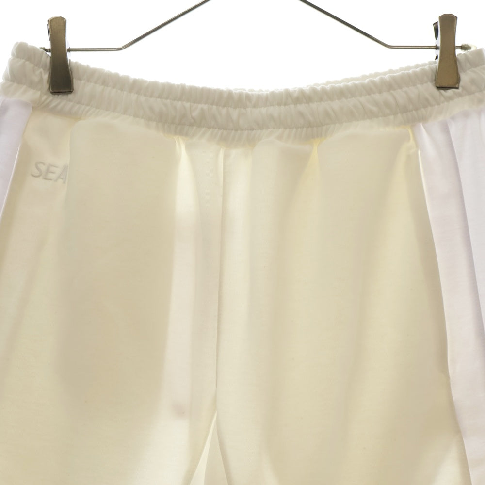 WIND AND SEA(ウィンダンシー) JERSEY SHORTS ジャージー ショーツ ハーフパンツ ホワイト WDS-JER-04