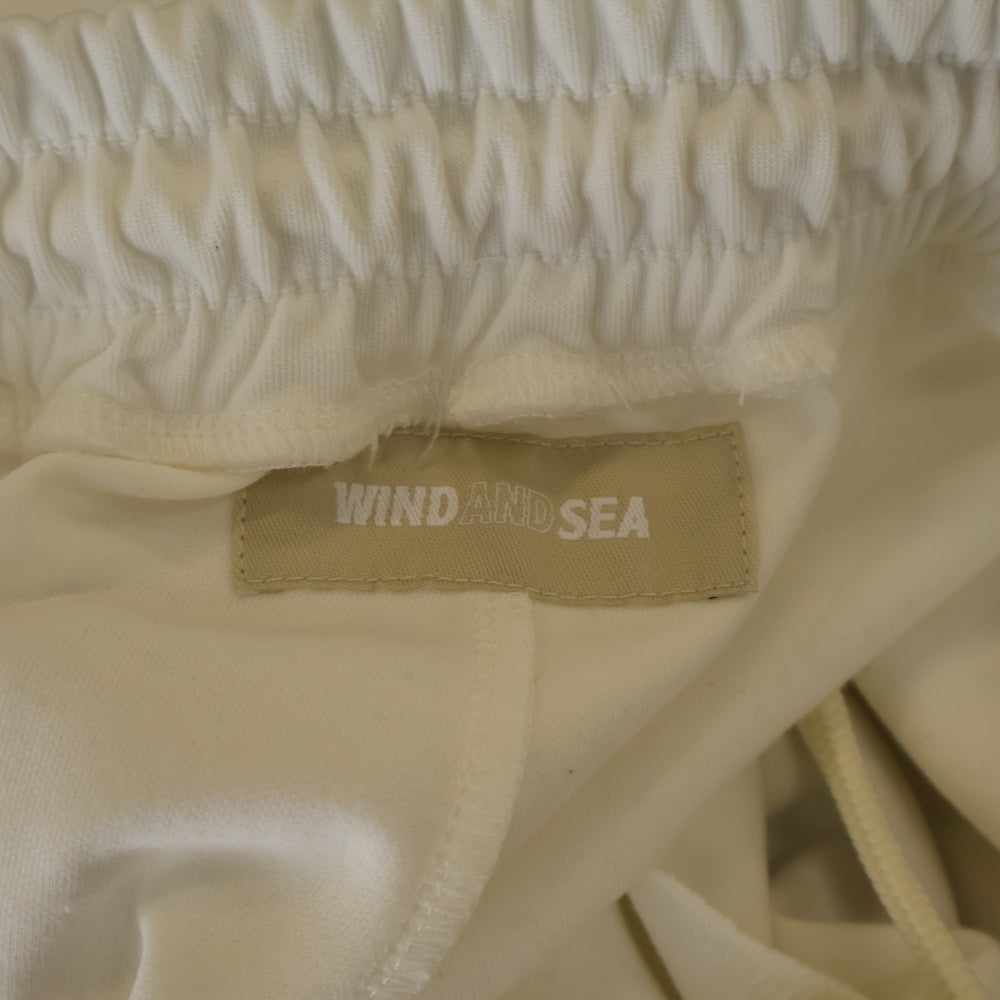WIND AND SEA(ウィンダンシー) JERSEY SHORTS ジャージー ショーツ ハーフパンツ ホワイト WDS-JER-04