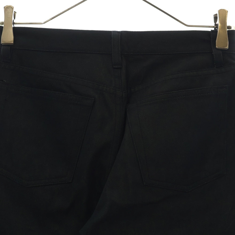 HELMUT LANG(ヘルムートラング) ARCHIVE RAW SILK DENIM 本人期ロウシルクデニムパンツ ジーンズ 745 HR 5001 XA1 ブラック