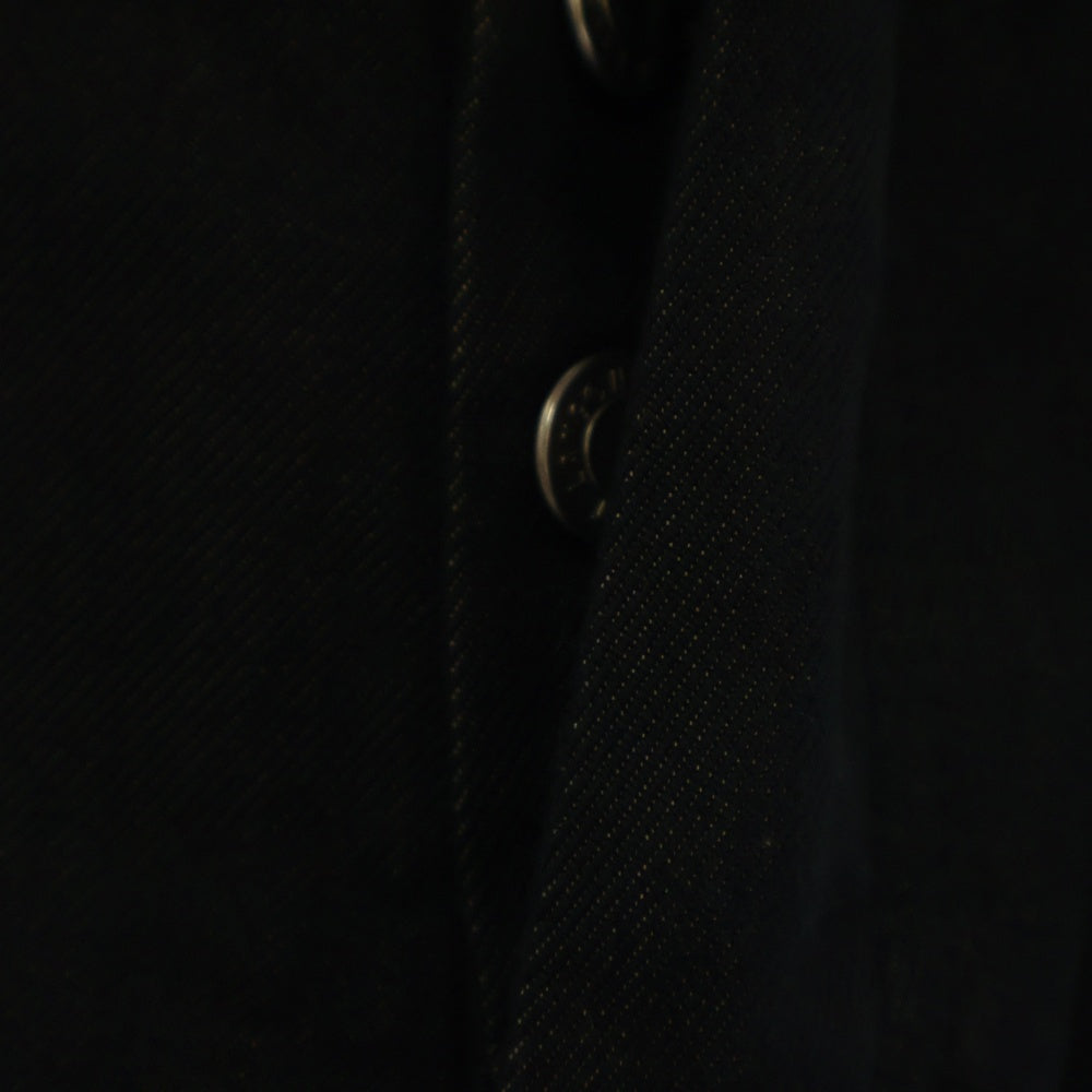 HELMUT LANG(ヘルムートラング) ARCHIVE RAW SILK DENIM 本人期ロウシルクデニムパンツ ジーンズ 745 HR 5001 XA1 ブラック
