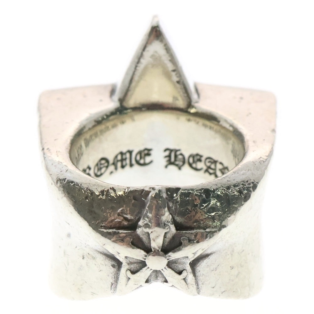 CHROME HEARTS(クロムハーツ) STR LRG ラージスター シルバーリング