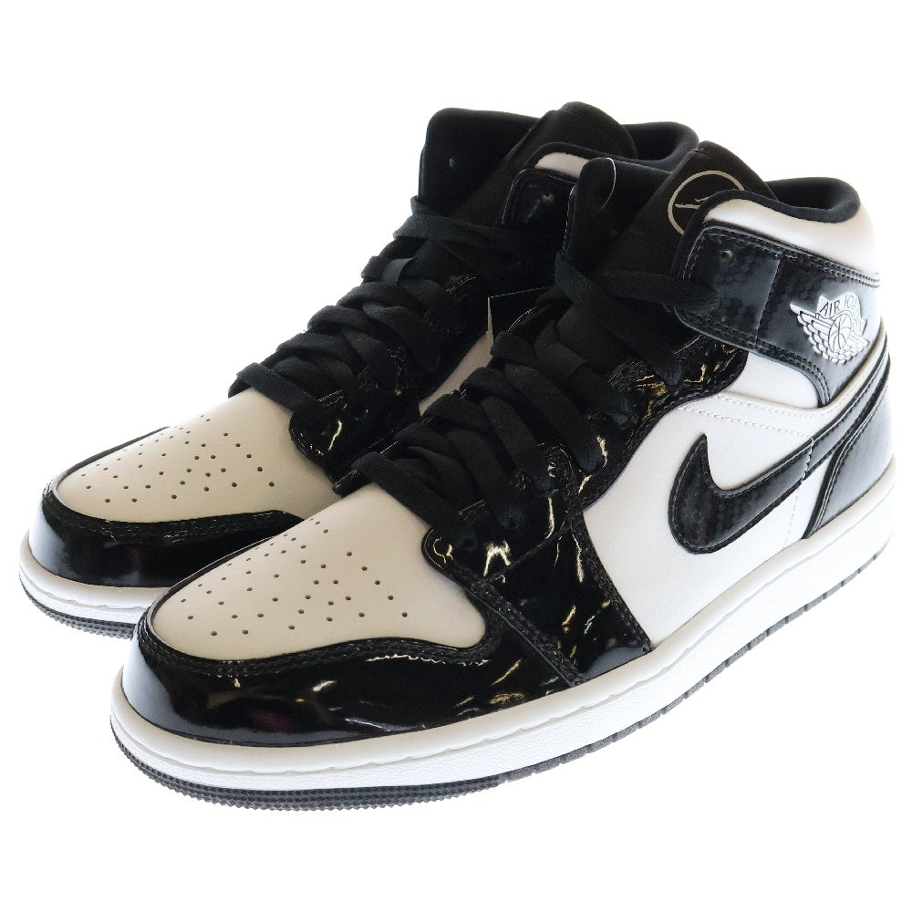 NIKE(ナイキ) AIR JORDAN 1 MID SE ALL STAR エアジョーダン1 ミッド オールスター ミッドカットスニーカー ブラック/ホワイト US9/27cm DD1649-001