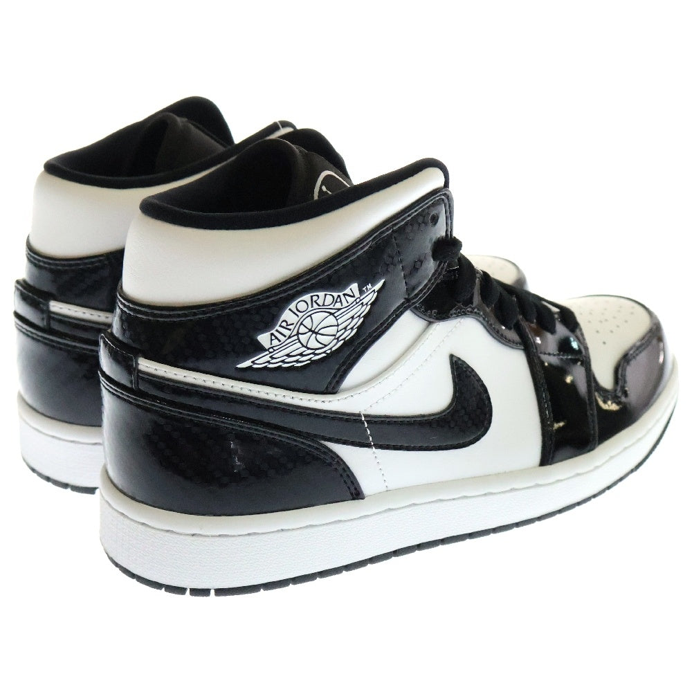 NIKE(ナイキ) AIR JORDAN 1 MID SE ALL STAR エアジョーダン1 ミッド オールスター ミッドカットスニーカー ブラック/ホワイト US9/27cm DD1649-001