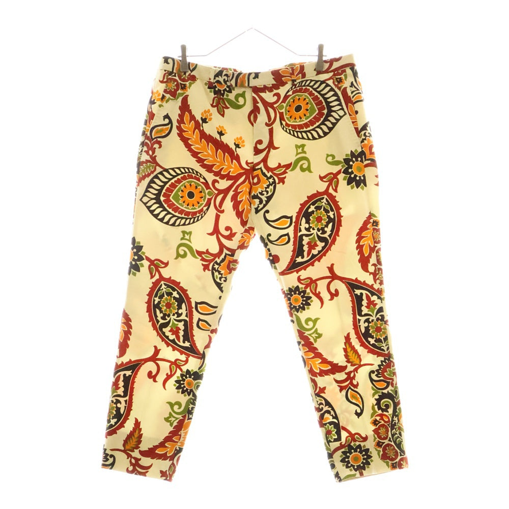 GUCCI(グッチ) ABSTRACT PURINTED COTTON PANTS アブストラクト コットンパンツ スラックスパンツ マルチ 335318 Z36457574