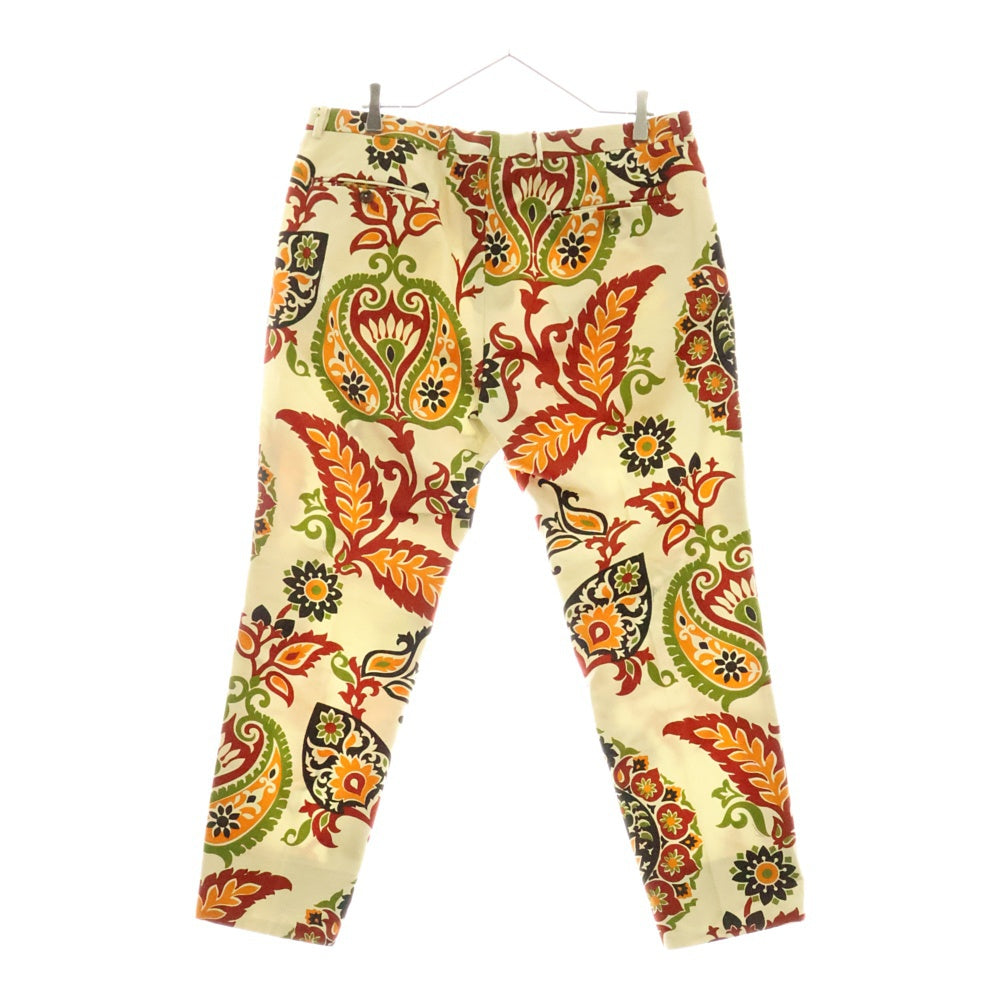 GUCCI(グッチ) ABSTRACT PURINTED COTTON PANTS アブストラクト コットンパンツ スラックスパンツ マルチ 335318 Z36457574