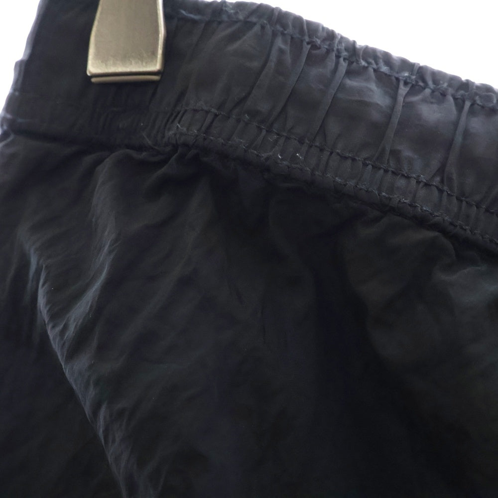 STONE ISLAND(ストーンアイランド) PANT NYLON METAL ロゴパッチ ナイロン メタルパンツ ブラック 781531019