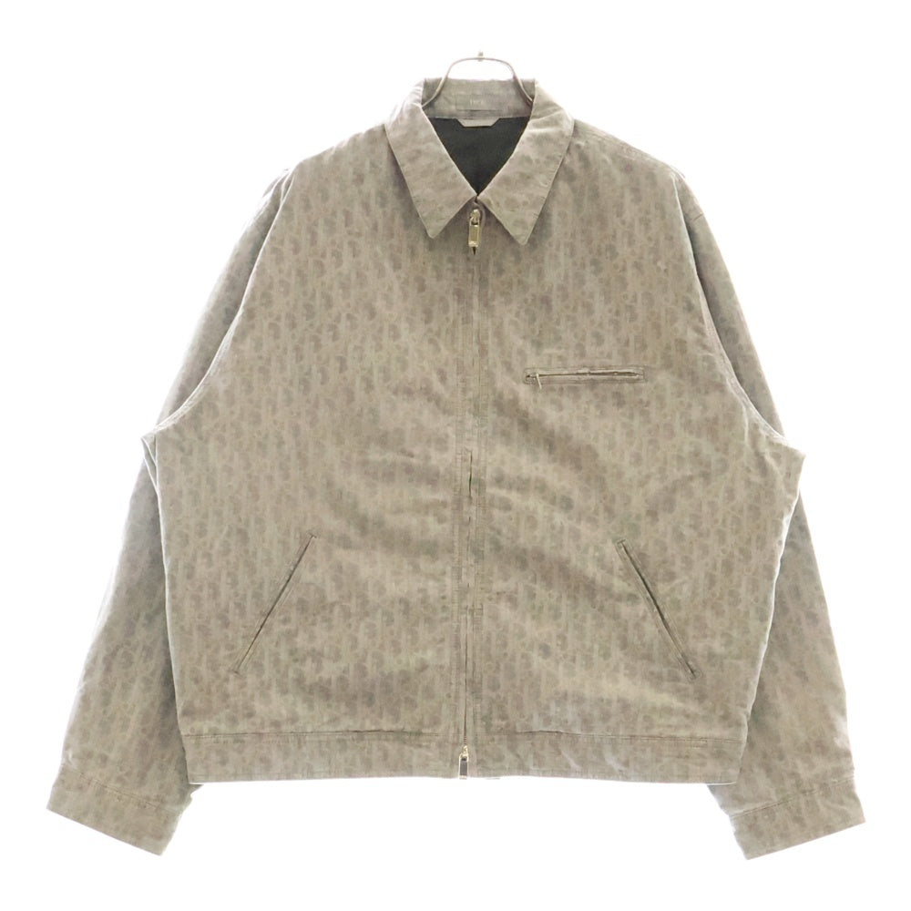 DIOR(ディオール) オブリークスウィングトップブルゾン ジップアップコットンデニムジャケット 513D499A3001 グレー