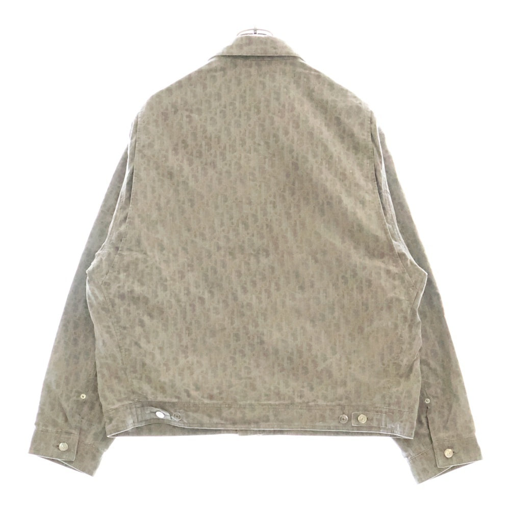 DIOR(ディオール) オブリークスウィングトップブルゾン ジップアップコットンデニムジャケット 513D499A3001 グレー