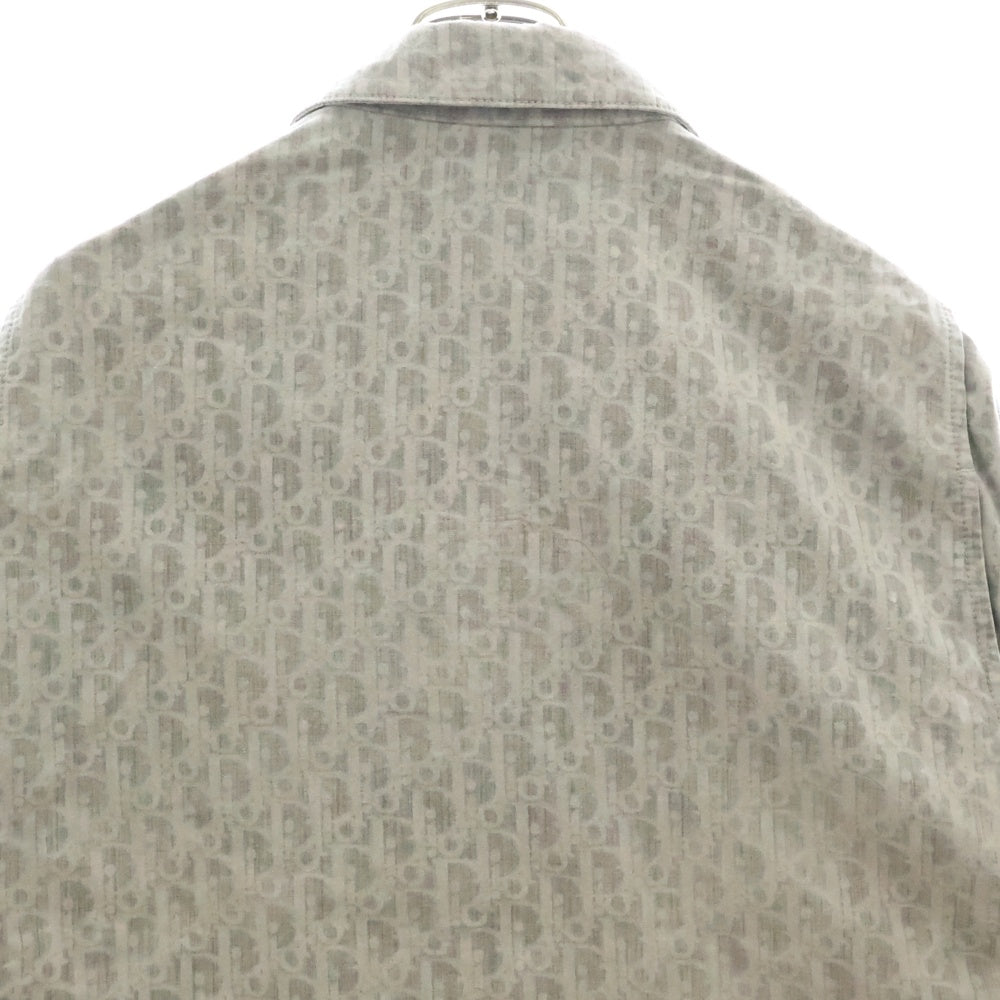 DIOR(ディオール) オブリークスウィングトップブルゾン ジップアップコットンデニムジャケット 513D499A3001 グレー
