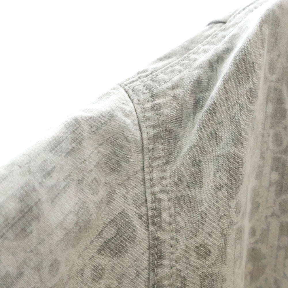 DIOR(ディオール) オブリークスウィングトップブルゾン ジップアップコットンデニムジャケット 513D499A3001 グレー