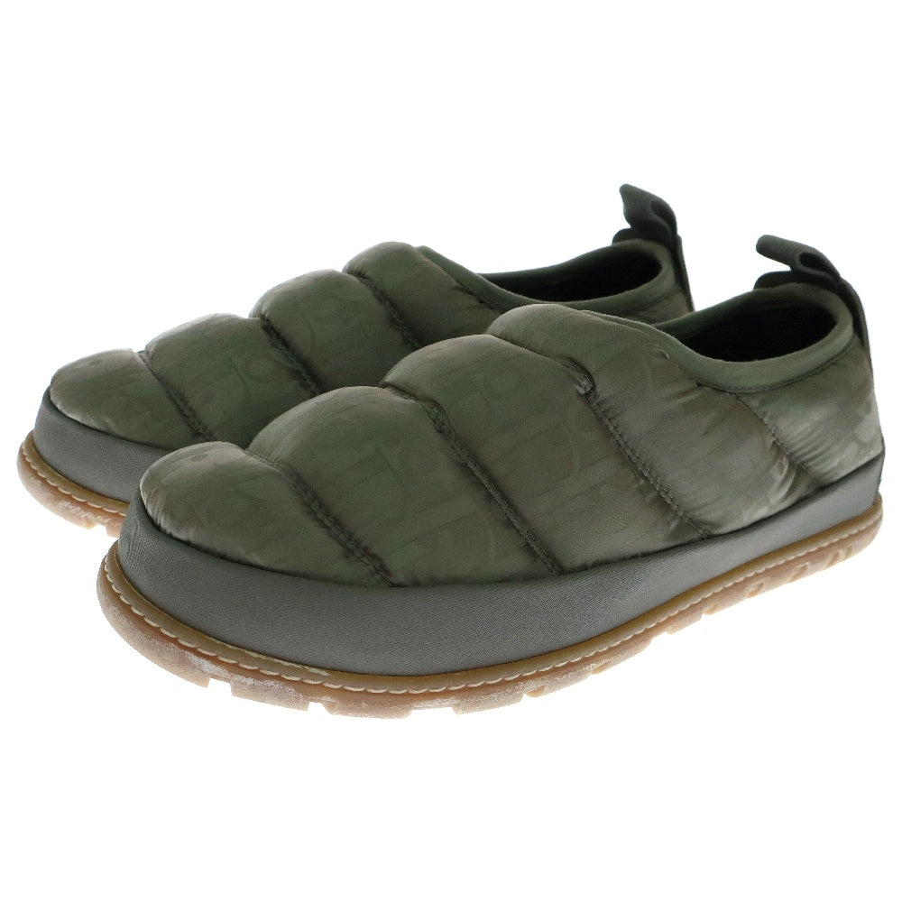 DIOR(ディオール) SNOW SLIPPER スノースリッパ スリッポン オブリーク柄 ベージュ 73795A4