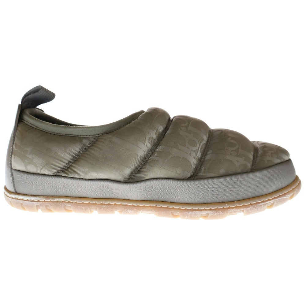 DIOR(ディオール) SNOW SLIPPER スノースリッパ スリッポン オブリーク柄 ベージュ 73795A4