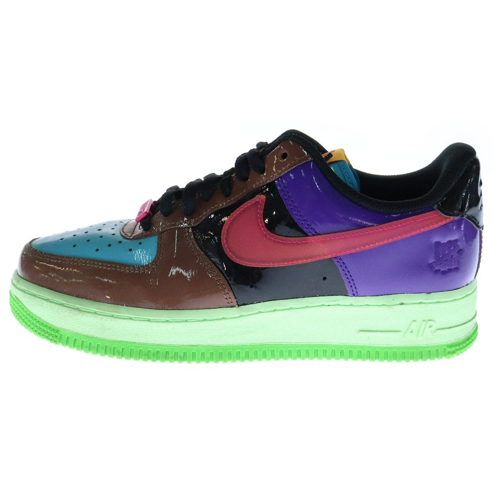 NIKE(ナイキ) xUndefeated Air Force 1 Low Celestine Blue アンディーフィーテッド エアフォース ロ- セレスティンブルー ローカットスニーカー DV5255-500