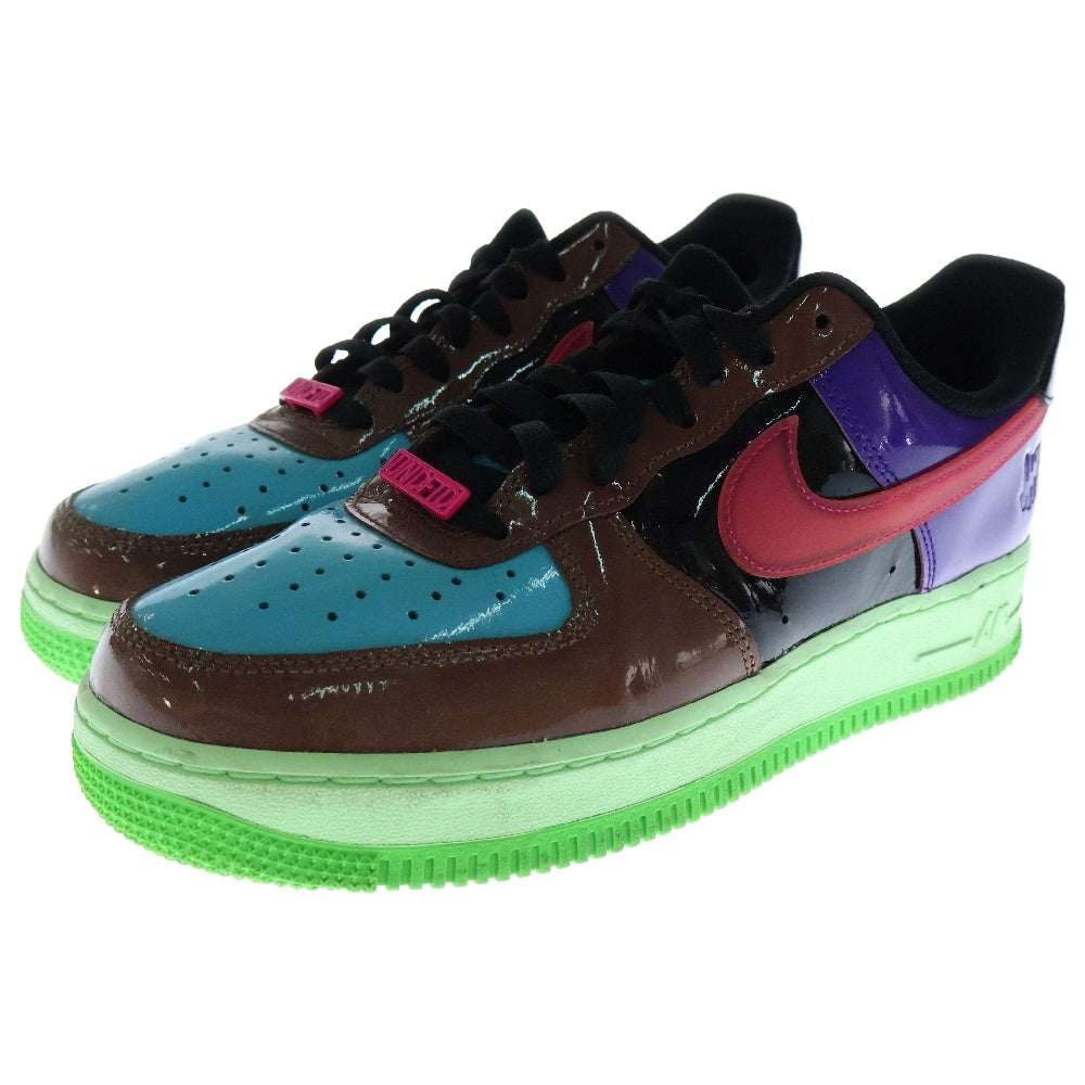 NIKE(ナイキ) xUndefeated Air Force 1 Low Celestine Blue アンディーフィーテッド エアフォース ロ- セレスティンブルー ローカットスニーカー DV5255-500