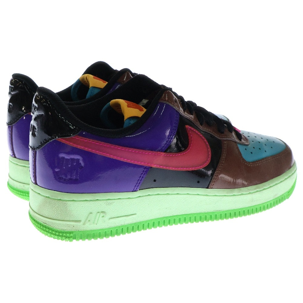 NIKE(ナイキ) xUndefeated Air Force 1 Low Celestine Blue アンディーフィーテッド エアフォース ロ- セレスティンブルー ローカットスニーカー DV5255-500