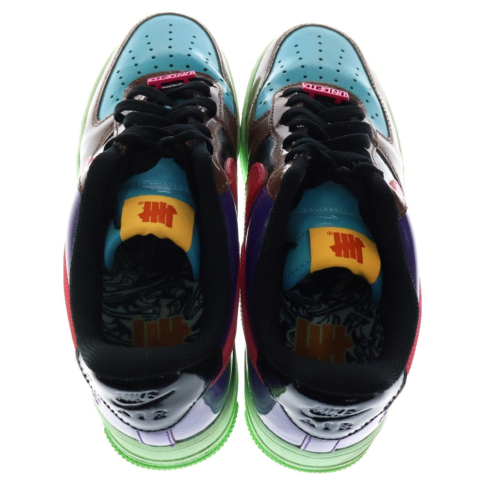 NIKE(ナイキ) xUndefeated Air Force 1 Low Celestine Blue アンディーフィーテッド エアフォース ロ- セレスティンブルー ローカットスニーカー DV5255-500