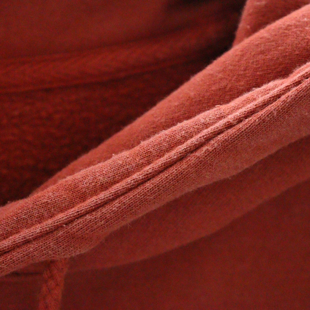 STUSSY(ステューシー) Basic Stussy Hoodie ロゴプリントプルオーバースウェットパーカー 1924649 オレンジ